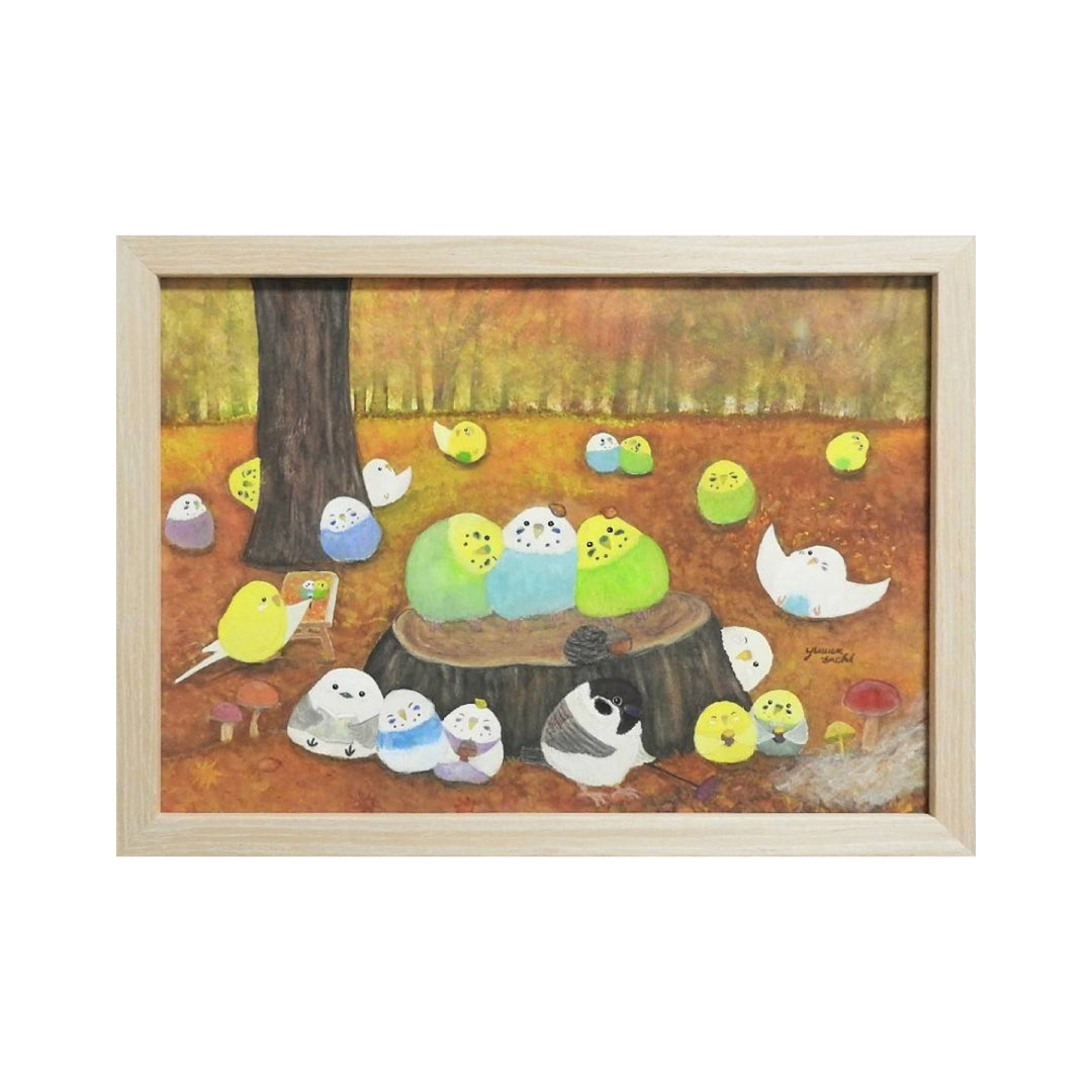 木漏れ日／yuuwa sachi｜アート絵画・販売通販WASABI(ワサビ)