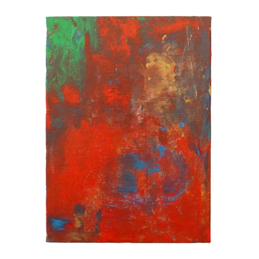 フランス　フラワー　版画　アクリル画　水彩画 　赤　オレンジ　ブラウン　茶色　花 3353472bbbfca066144f6a670ad8bb