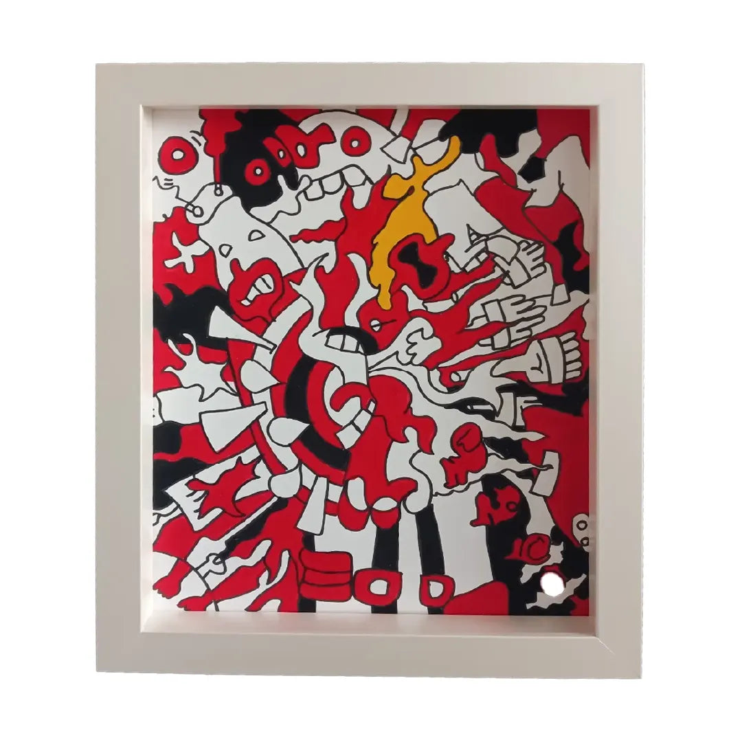 怒りと憎しみは裏切らない／田村田｜アート絵画・販売通販WASABI(ワサビ)