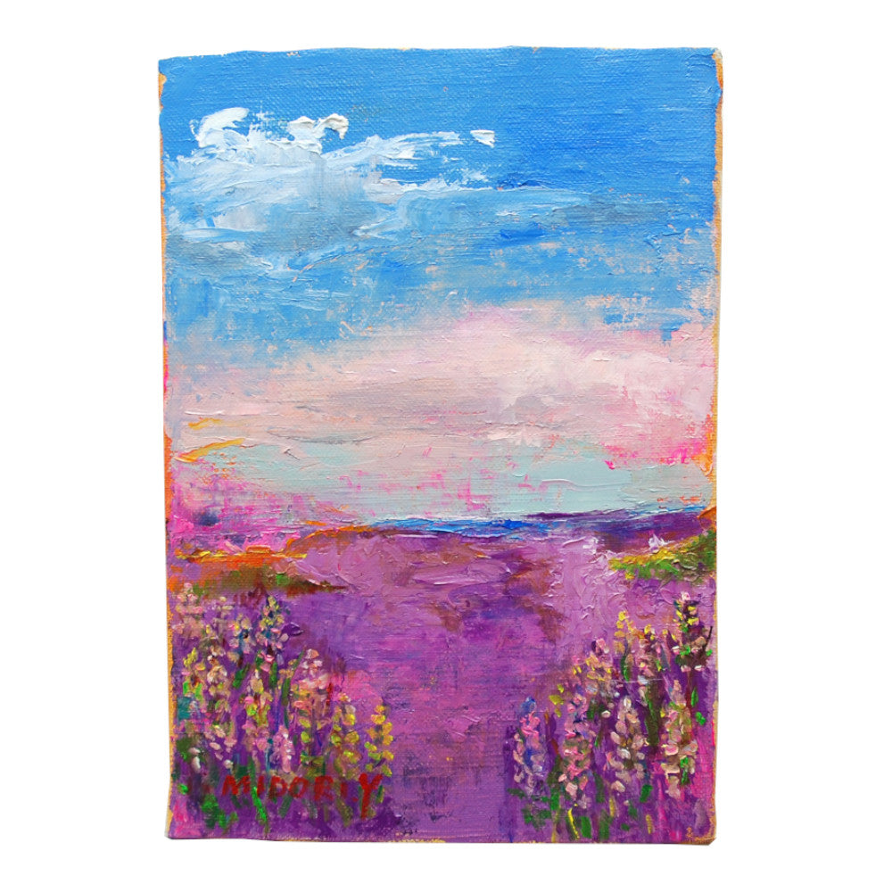 Lupinus（ルピナス）／山口ミドリ｜アート絵画・販売通販WASABI(ワサビ)