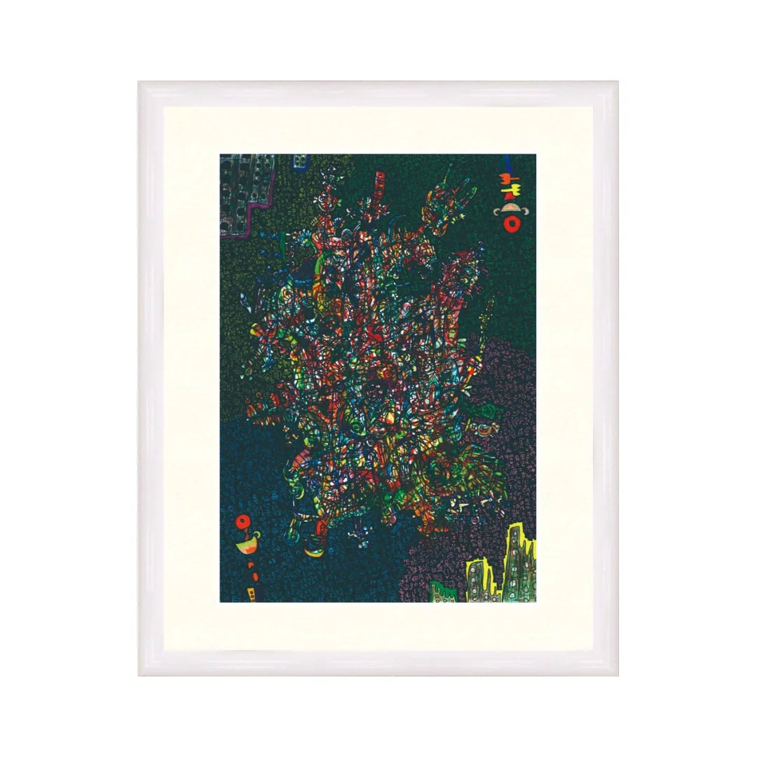 昨日のレギンス【アートプリント】／田村田｜アート絵画・販売通販