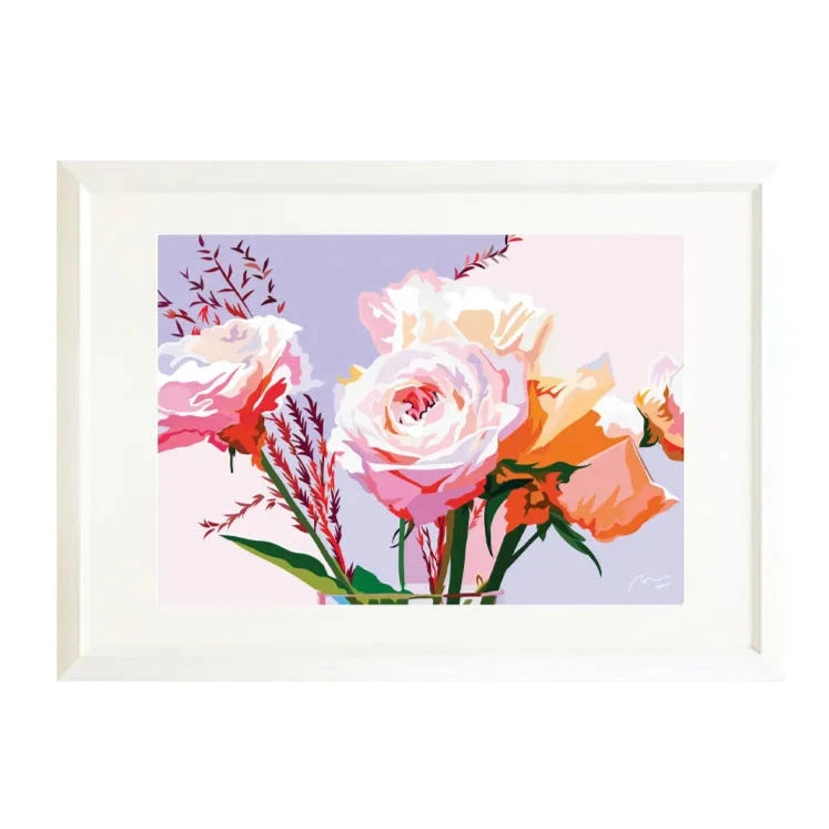 Ma Vie en Rose (バラ色の人生)/IORI KIKUCHI|アート絵画・販売通販 Ma Vie en Rose (バラ色の人生)/IORI KIKUCHI|アート絵画・販売通販