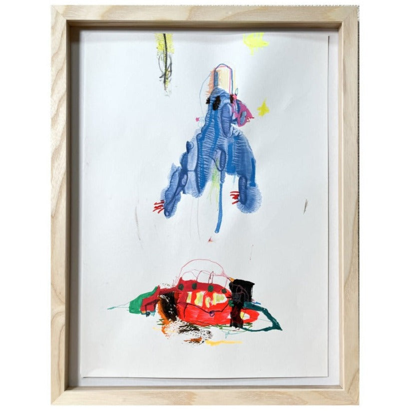 UFOと／nsejnsej｜アート絵画・販売通販WASABI(ワサビ)