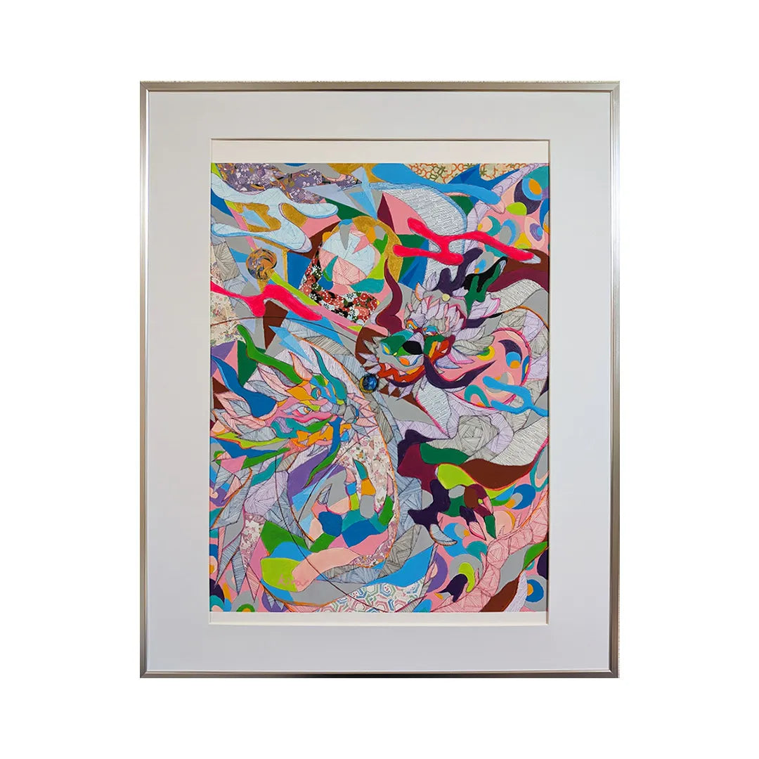 交差する魂／kira｜アート絵画・販売通販WASABI(ワサビ)