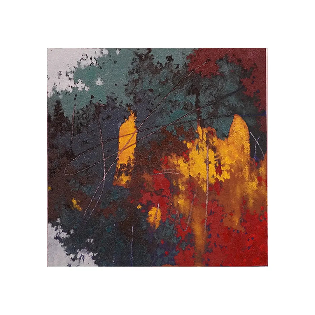 カブトムシと管制塔／高原秀平｜アート絵画・販売通販WASABI(ワサビ)