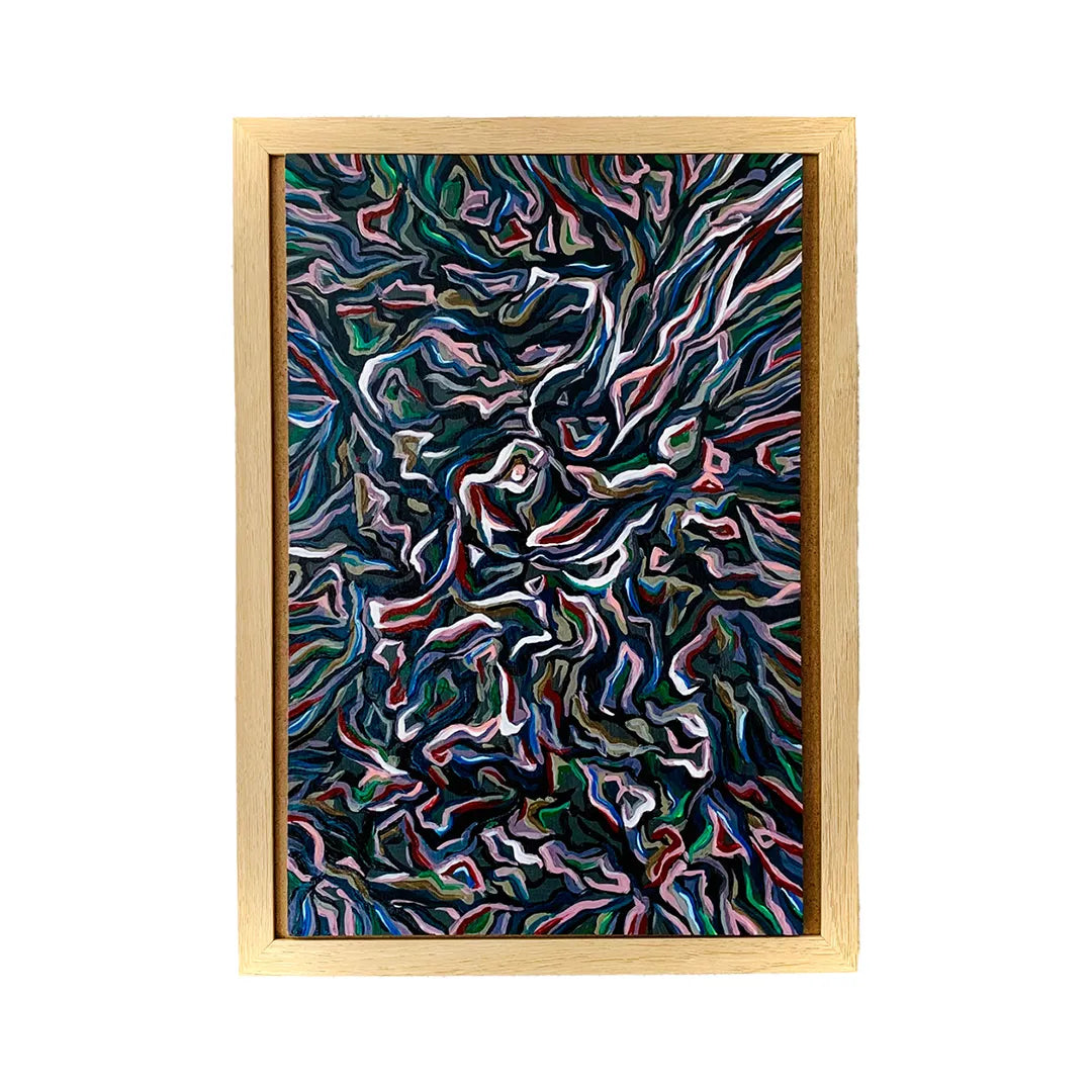 wine light／triangleEquilateral｜アート絵画・販売通販WASABI(ワサビ)