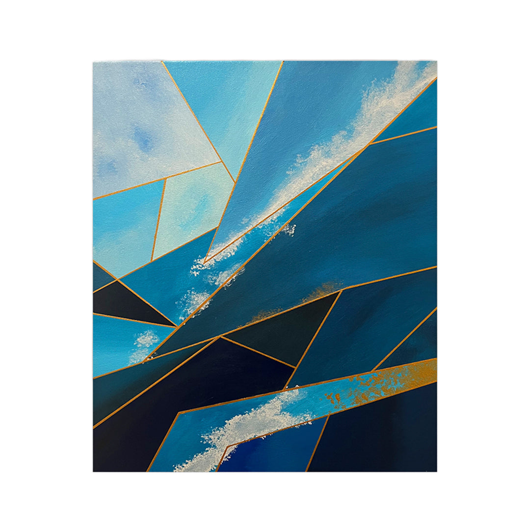 Geometric Tide／SHINJIRO TANAKA｜アート絵画・販売通販WASABI(ワサビ)