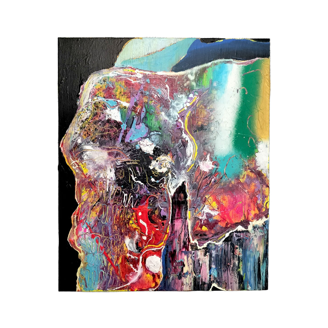 強く優しい象／碧見うみ｜アート絵画・販売通販WASABI(ワサビ)