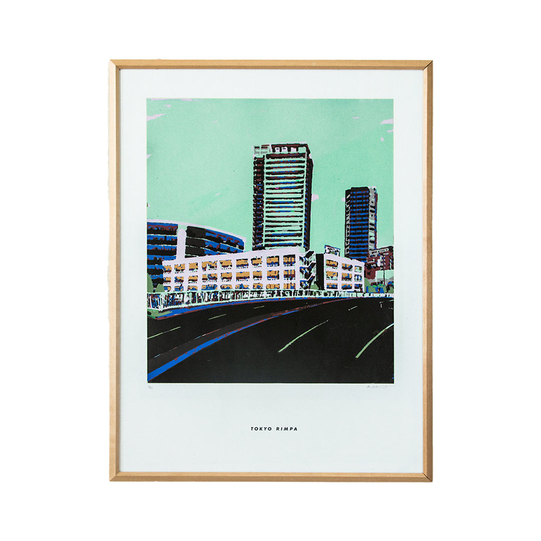 絵画　東京 DP No36 < Tokyo Buildings >／TOKYO RIMPA 東京琳派｜アート