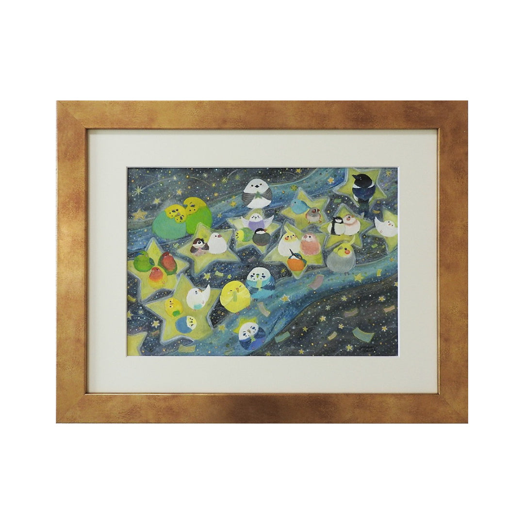 願いが届くころ／yuuwa sachi｜アート絵画・販売通販WASABI(ワサビ)