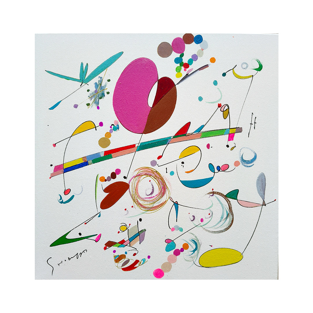 渋田薫　みなとみらいART 27×21cm 証明書付き コンチェルト／渋田薫｜アート絵画・販売通販WASABI(ワサビ)