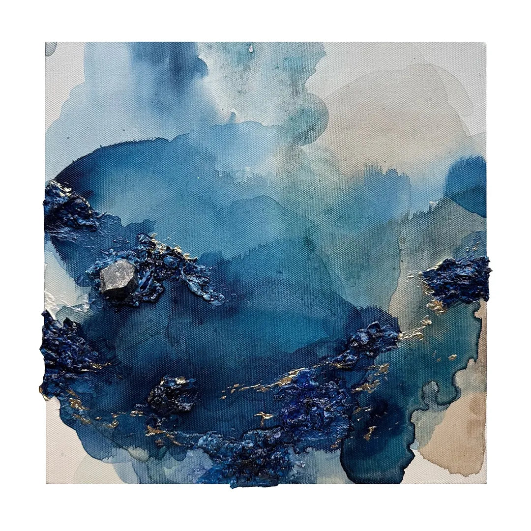 精密絵画 Without thinking No.15 影藍／藤 理沙子｜アート絵画・販売通販WASABI