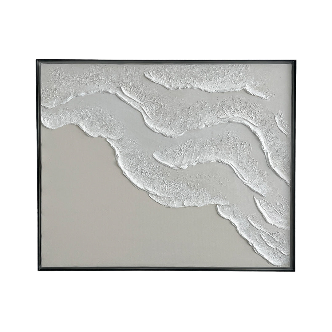 Beach】F15 53×65cm サンドグレー／小山絢子｜アート絵画・販売通販
