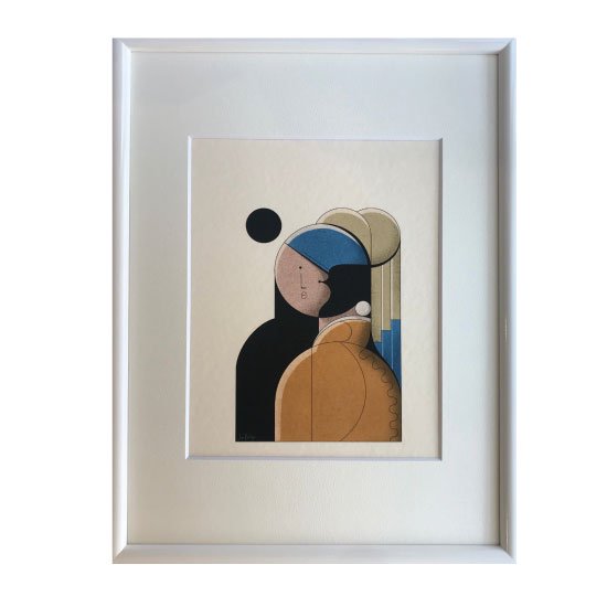 Pearl Earring/John Battalgazi|アート絵画・販売通販WASABI Pearl Earring/John Battalgazi|アート絵画・販売通販WASABI