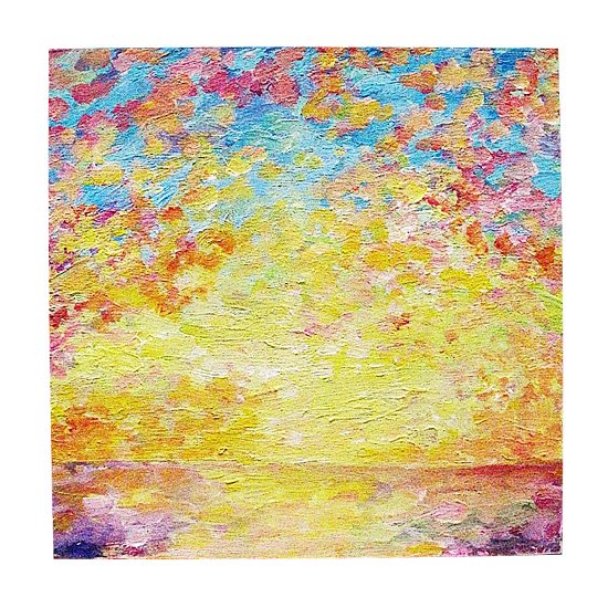 夜明けの空と海の絵 | WASABI(ワサビ)アート通販