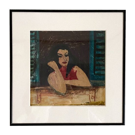 岡田三郎助 『あやめの女』 岡田三郎助《あやめの衣》1927年(昭和2)