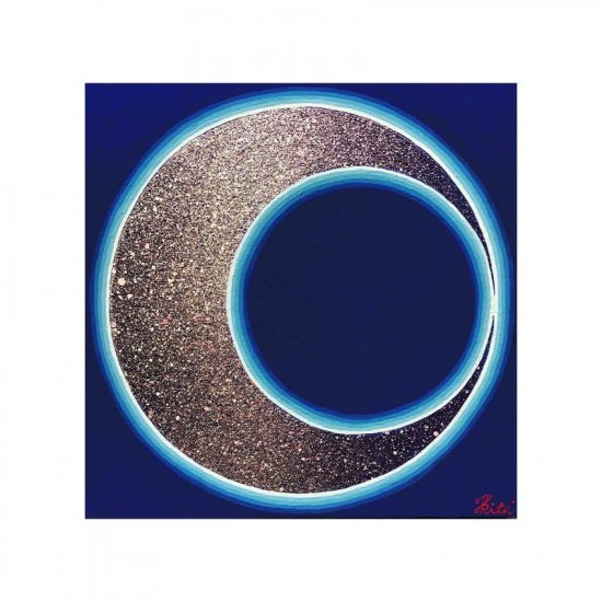 silver moon ／tadashi kitamura｜アート絵画・販売通販WASABI(ワサビ)