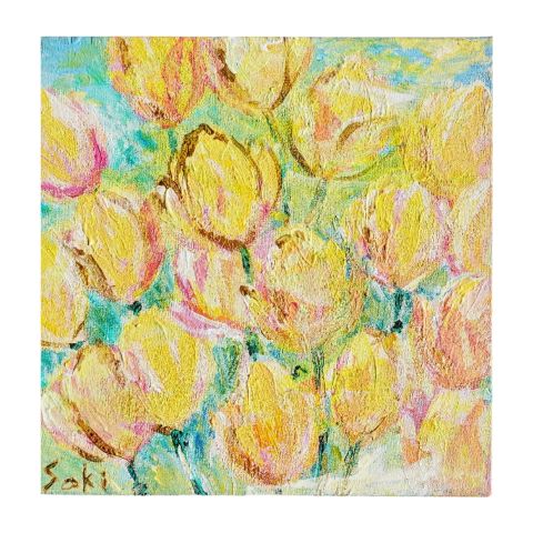 光の花／むらいさき｜アート絵画・販売通販WASABI(ワサビ) – アート