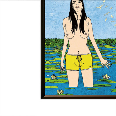 Water lilies and naked woman No.232