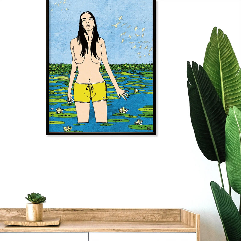 Water lilies and naked woman No.232