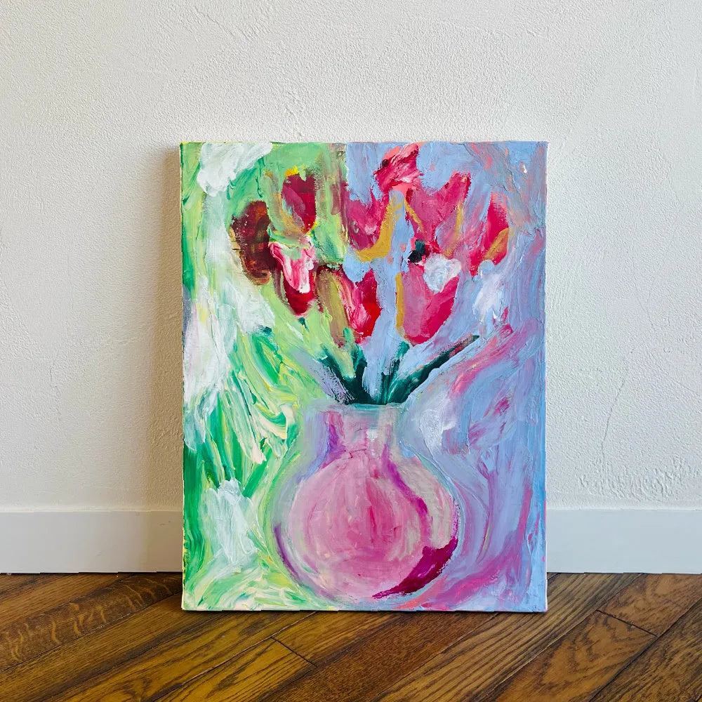 部屋のチューリップ／A7ICE Kanematsu Eri(アリス 兼松 エリ)｜アート