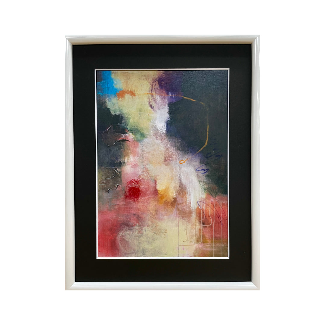 油絵【メトロ裏】YASUKO作  29 No name【アートプリント】／Yasuko Okamoto｜アート絵画・販売通販