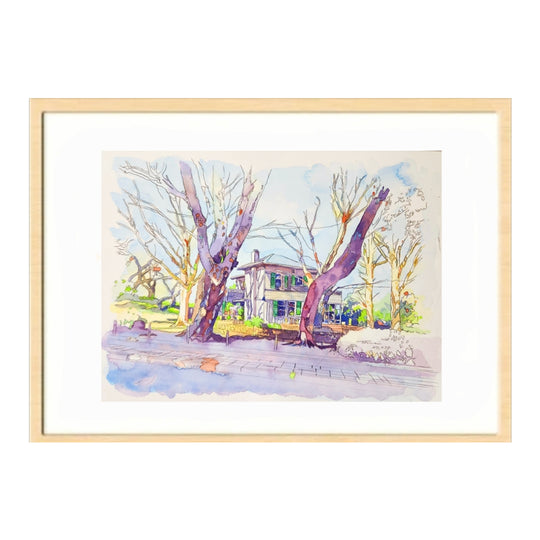 飛躍と痕跡シリーズ4No.488