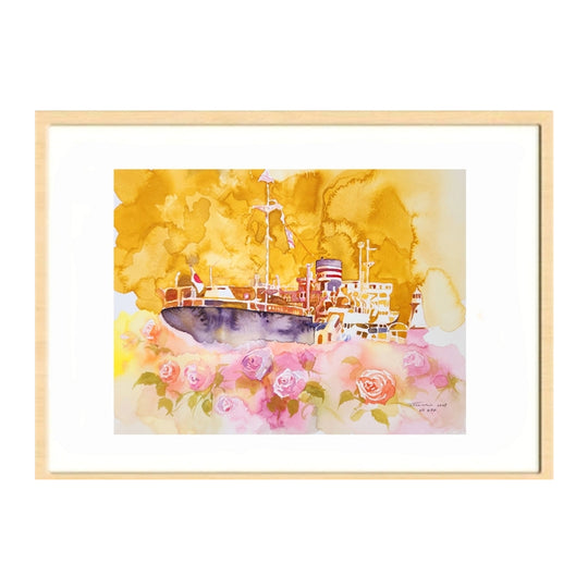 飛躍と痕跡シリーズ4No.490