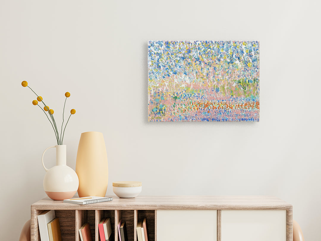 点描画 点描の唄 2／shu｜アート絵画・販売通販WASABI(ワサビ)