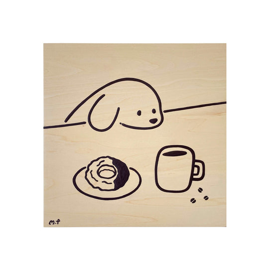 こいぬ・ドーナツ・コーヒー