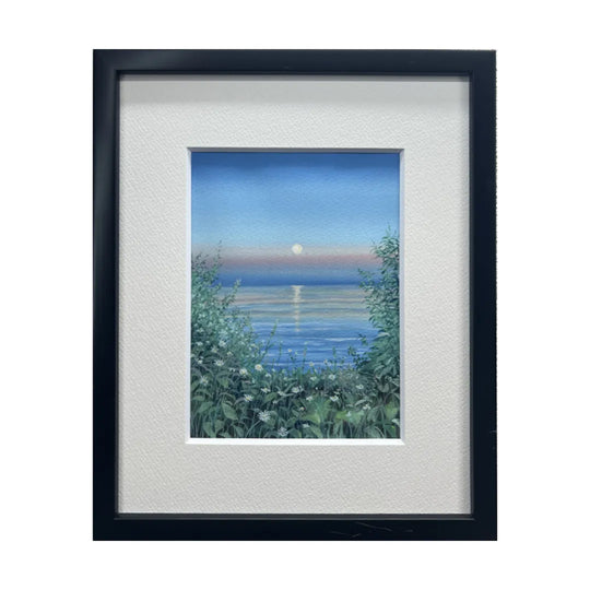 シリーズ　水面と花畑（原画）