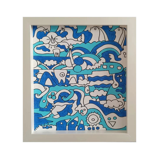 空と海と飛行機と