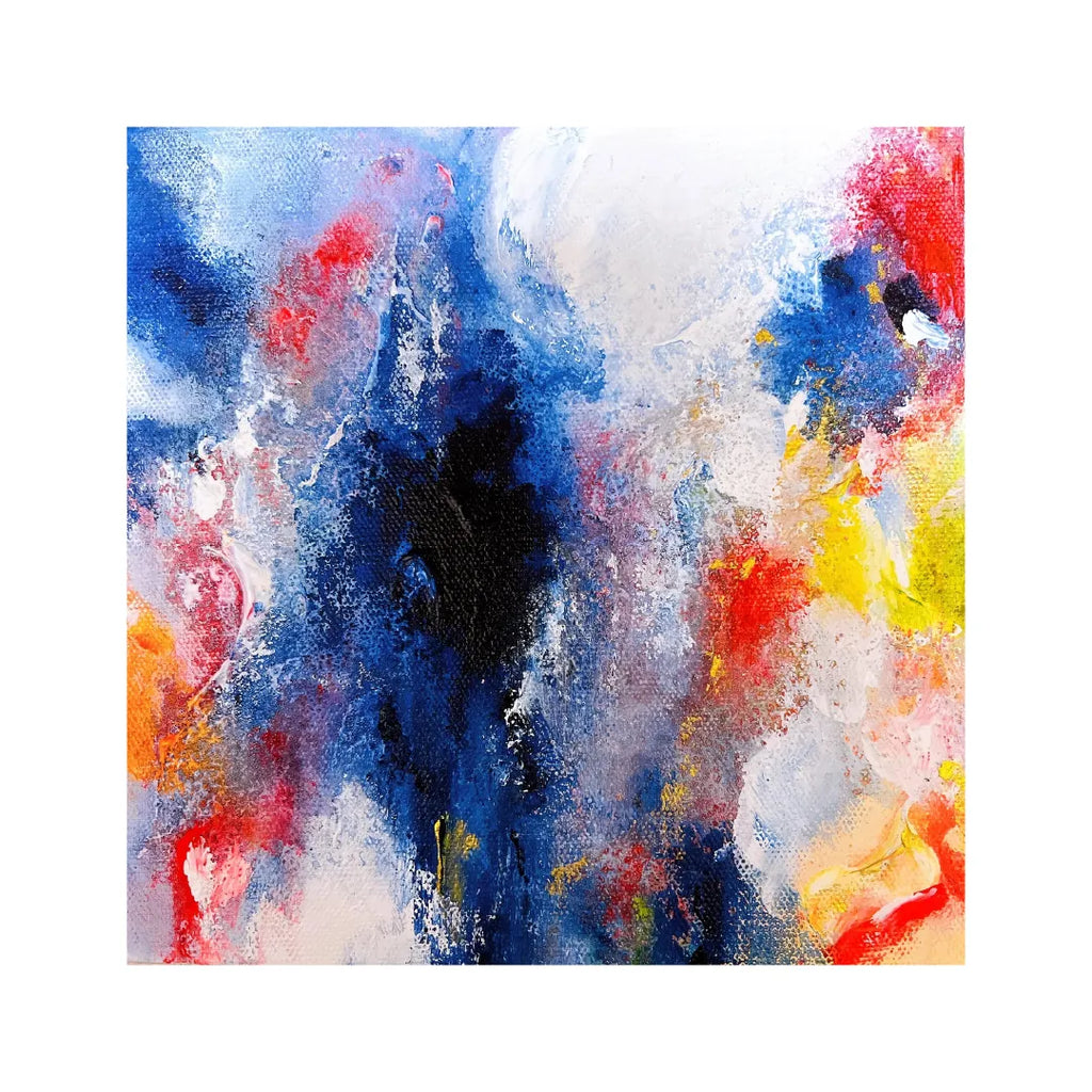 「穏やかな夜」絵画　ハンドメイド 2c1e6d2be1906791a02fe6c86459d7