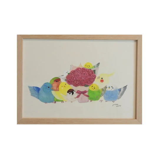 いつもありがとうインコたち