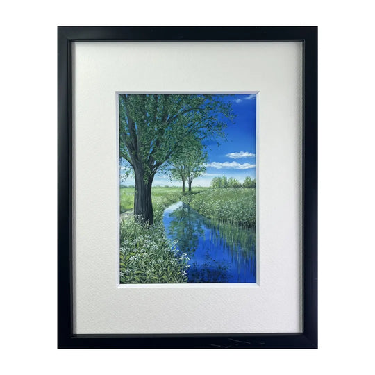 シリーズ  水面（原画）