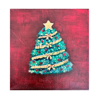 クリスマスツリーレッド