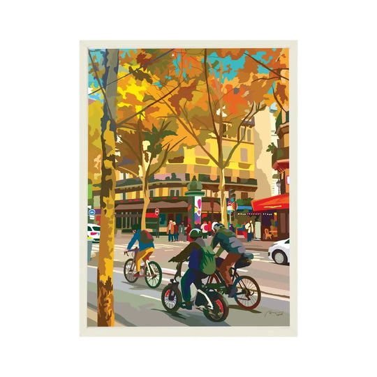Cyclisme à Paris -B2 size-
