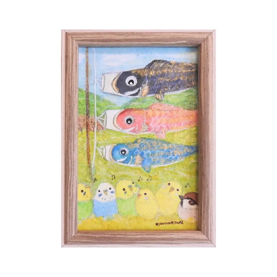 こいのぼりインコ