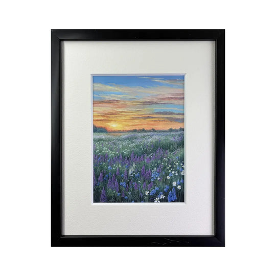 シリーズ　花畑（原画）