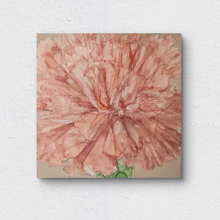 【絵画作品】カーネーション【額付き】 カーネーション【額付き】」 by 古志 泰子｜Artmeter｜暮らしを
