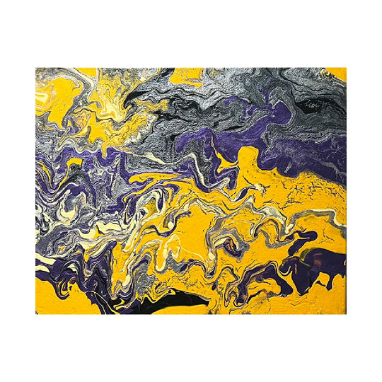 NEW ABSTRACT (MARBLE PURPLE HAZE)
