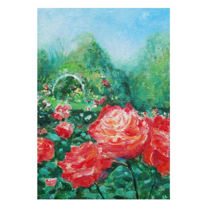 ばら(智光山公園)／山口ミドリ | アート絵画・販売通販サイト WASABI