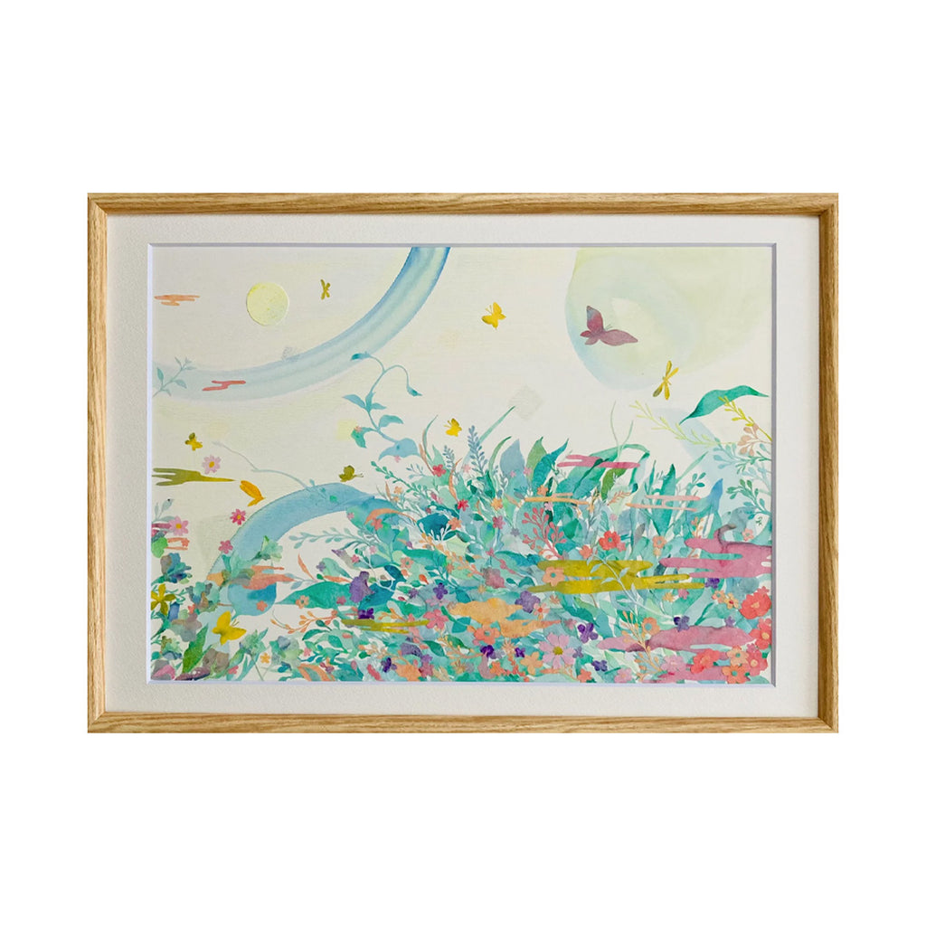 穏やかな風／Tomoko Ebara｜アート絵画・販売通販WASABI(ワサビ)