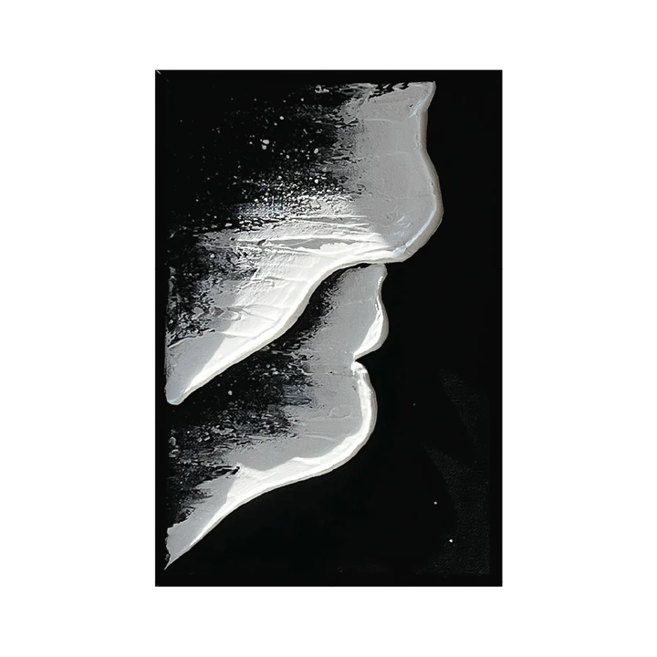 Beach-black-】30×20cm／小山絢子｜アート絵画・販売通販WASABI(ワサビ)