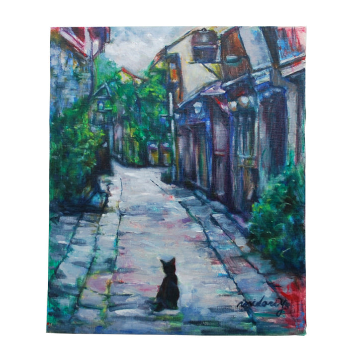 山口操助　「奈良郊外」油絵　絵画 山口操助 「奈良郊外」油絵 絵画 山口 操助 （絵画 ／委員