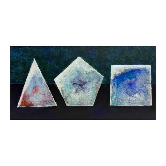 The Earth is a triangle, a pentagon, and a square