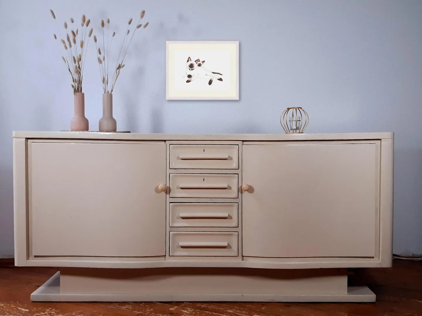 シャムねこ【アートプリント】