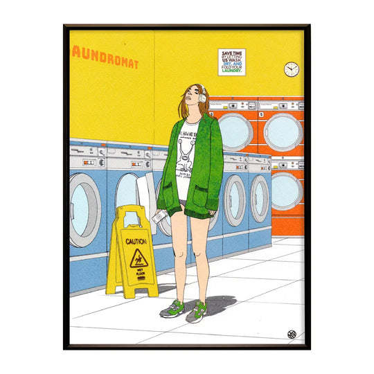 Singing at the Laundry No.253