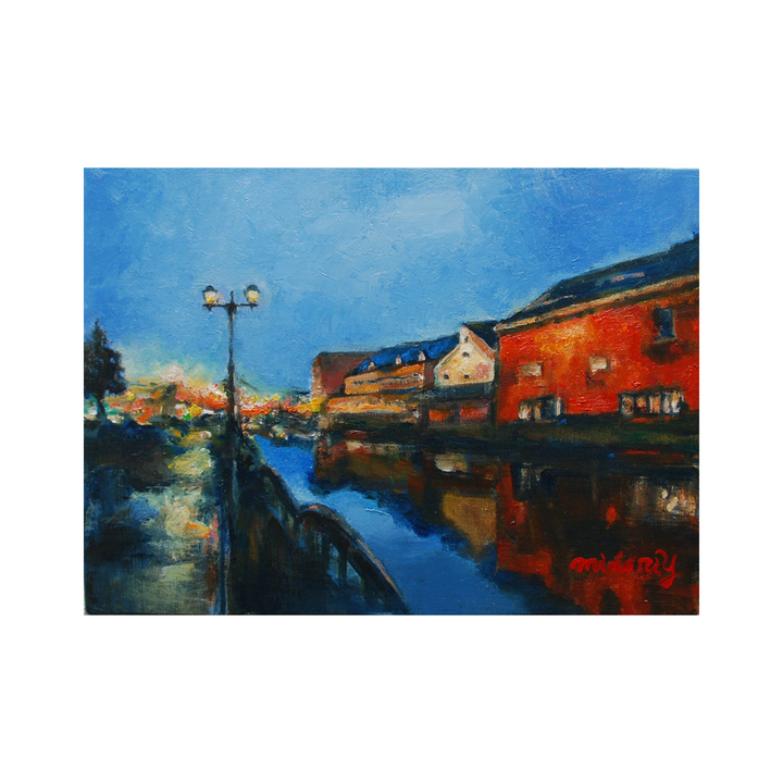 小樽運河|アート絵画・通販販売サイト WASABI