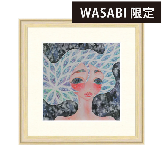 宙のなかで出逢う【アートプリント】